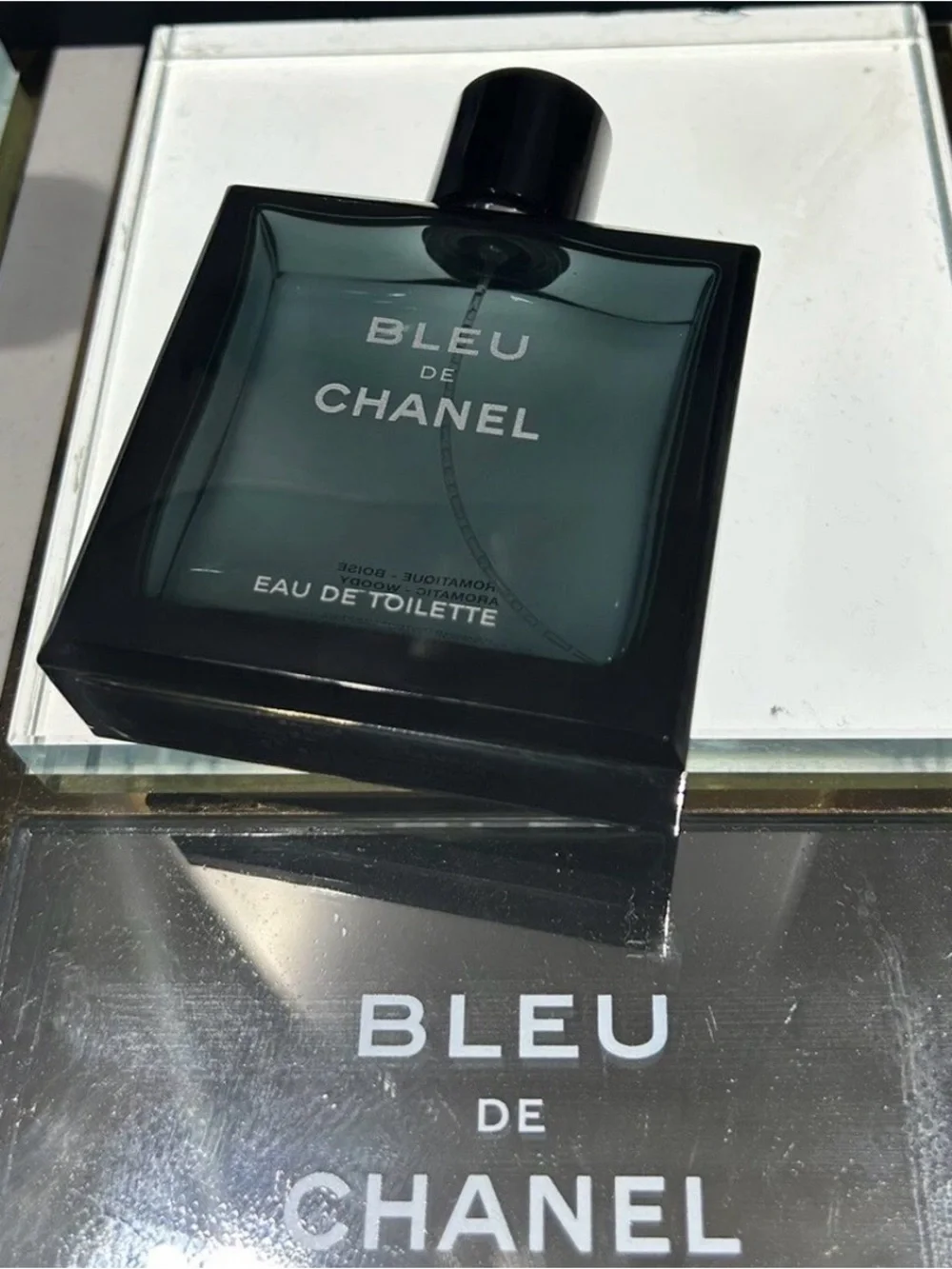 CHANEL Bleu - Dark Blue & Black men treatment for travel ( holiday gift )